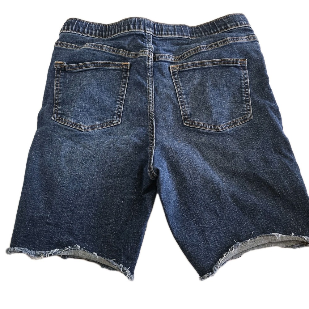 Old Navy Denim Shorts Boys Karate Slim Size 14/16 - Picture 2 of 8